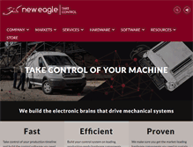 Tablet Screenshot of neweagle.net
